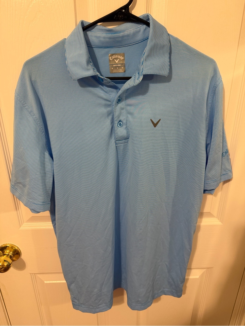 Callaway Light Blue Men's Performance Polo
